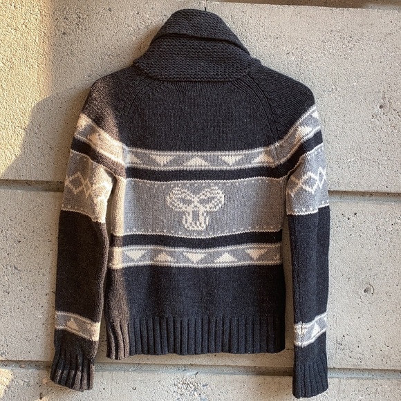Aritzia TNA Lambswool Zip Up Sweater - Picture 4 of 15